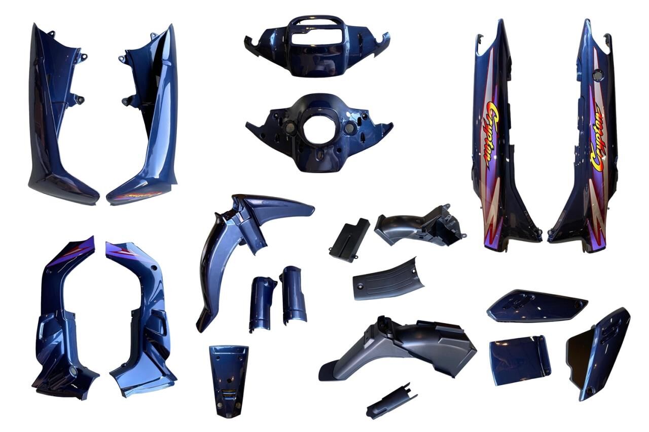 YAMAHA CRYPTON KAPORTA SETİ LACİVERT ENDONEZYA 1998-2001 (FULL SET)