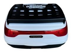 WOGEN 50 LİTRE ARKA ÇANTA TOPCASE BEYAZ BASİC