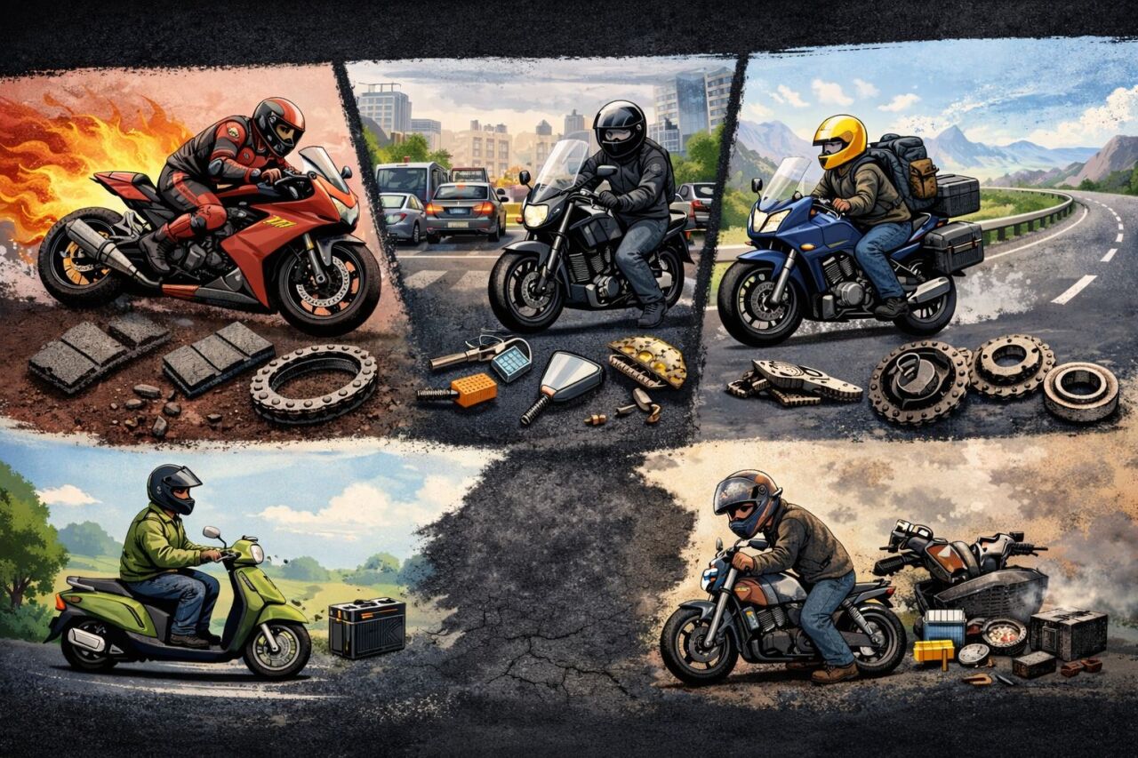 Sürücü Tipine Göre En Çok Bozulan Parçalar