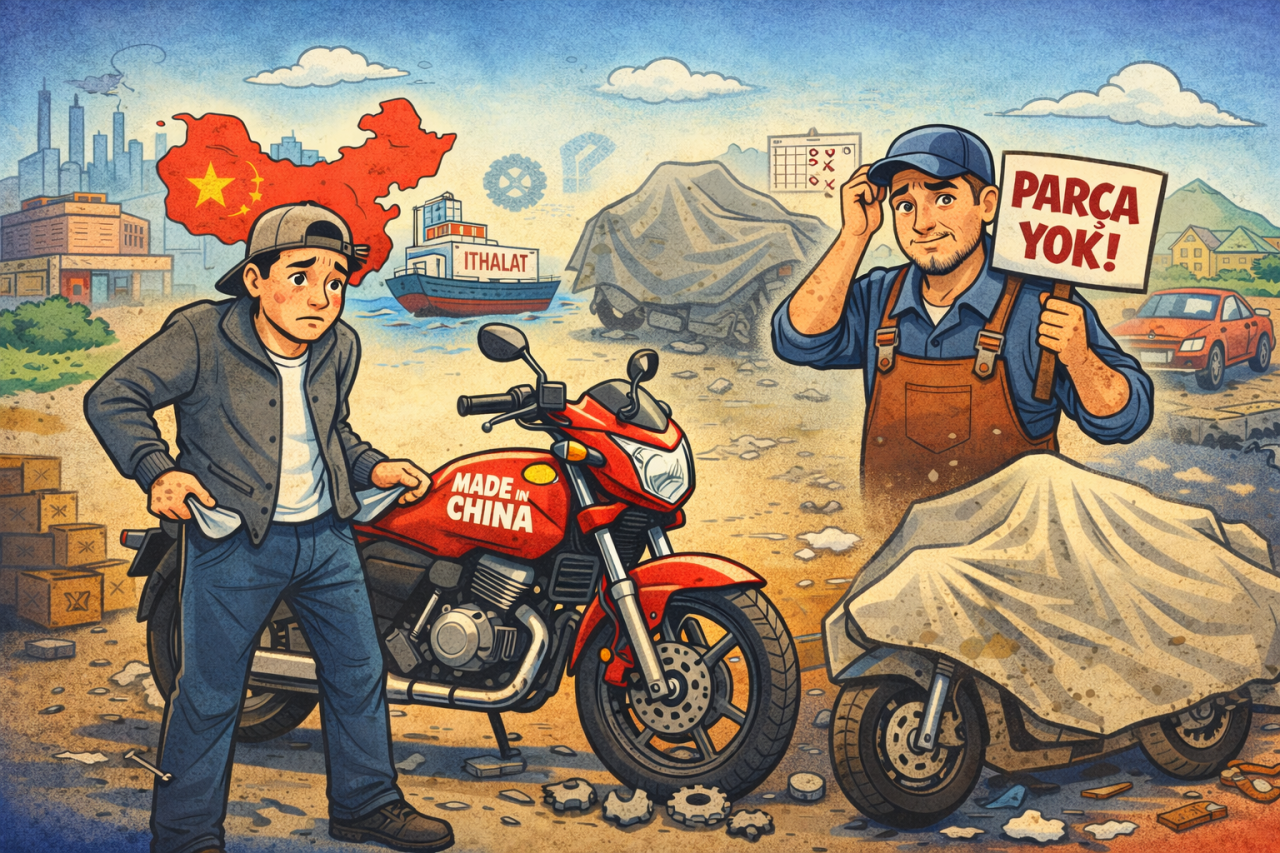 Çin Malı Motorlarda Yedek Parça Gerçeği: Alırken Ucuz, Sonra Neden Dert?