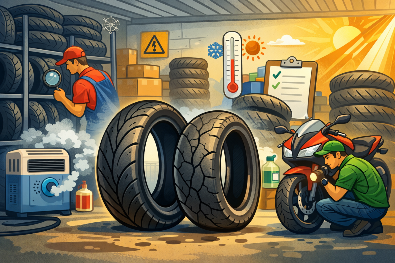 Motosiklet Lastiğinde Üretim Tarihi (DOT) Neden Bu Kadar Konuşuluyor?