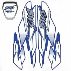 YAMAHA BWS 100 STİCKER SET MAVİ
