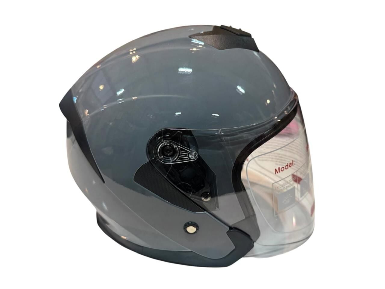 YARIM ÇENESİZ KASK JK-526 NARDO GRİ M BEDEN