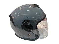 YARIM ÇENESİZ KASK JK-526 NARDO GRİ M BEDEN