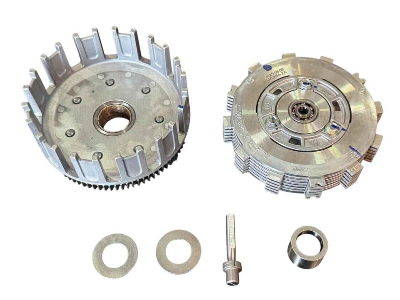 CF MOTO NK 250-SR 250 DEBRİYAJ TASI VE BASKI KOMPLE SET E5 YENİ MODEL ORJİNAL