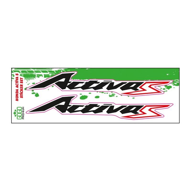 ACTİVA S SELE ALTI STİCKER TAKIM