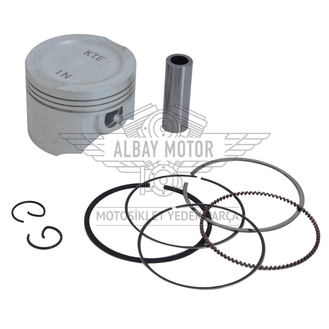 HONDA CB 125 E PİSTON SEGMAN TAKIM İTHAL 0.75