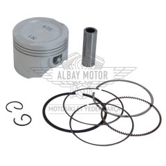 HONDA CB 125 E PİSTON SEGMAN TAKIM İTHAL 0.25