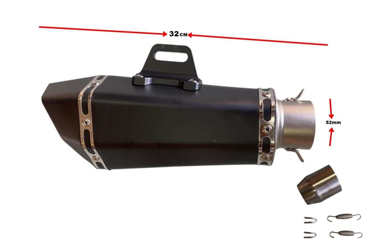 AKRAPOVİC TÜP EGSOZ SUSTURUCULU SİYAH 6 GEN 006