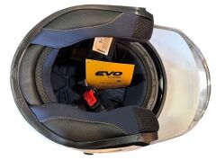 YARIM ÇENESİZ KASK EVO JK-528 MAT BEYAZ L BEDEN