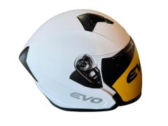 YARIM ÇENESİZ KASK EVO JK-528 MAT BEYAZ XL BEDEN