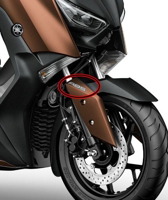 YAMAHA XMAX 250-300 ÖN ÇAMURLUK ABS AMBLEM ORJİNAL 2018-2021