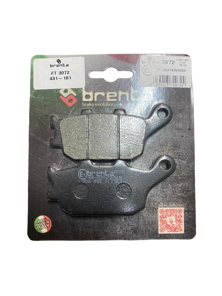 YAMAHA MT 07 ARKA FREN BALATA BRENTA