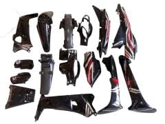 KUBA XY 100 KAPORTA SETİ SİYAH