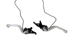 HONDA PCX 125 DELUXE SİNYALLİ CNC FREN LEVYE TAKIM SİYAH 2025