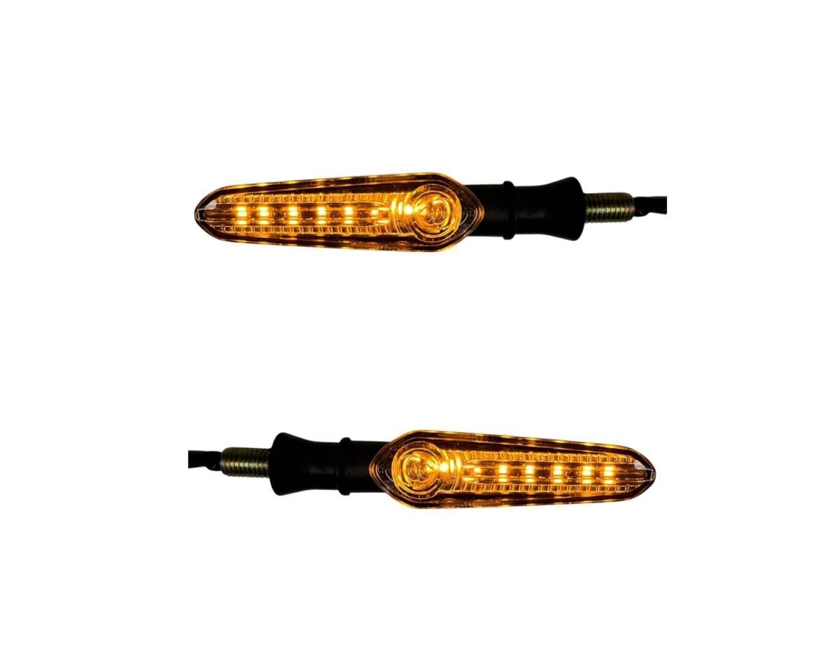 LED SİNYAL TAKIM SARI IŞIK 2 ADET KAYAR LED MODEL 3