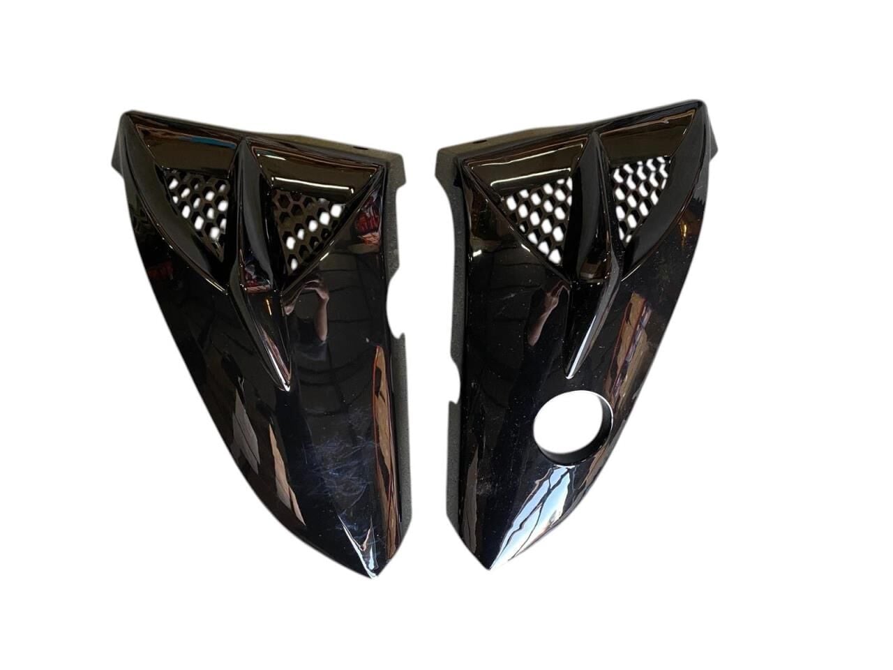 YAMAHA YBR 125 ÖN RÜZGARLIK-DEPO ALT SİYAH TAKIM 2004-2008