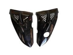 YAMAHA YBR 125 ÖN RÜZGARLIK-DEPO ALT SİYAH TAKIM 2004-2008