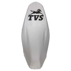 TVS JUPİTER 125 SELE KILIF BEYAZ KUMAŞ LOGOLU