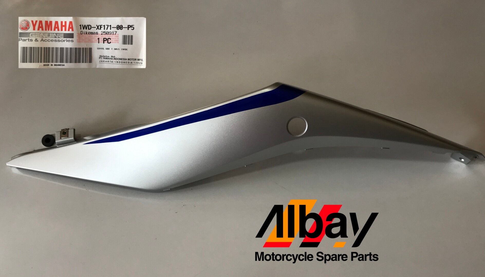 YAMAHA YZF R25 ARKA GRENAJ SOL GRİ 2017 ORJİNAL