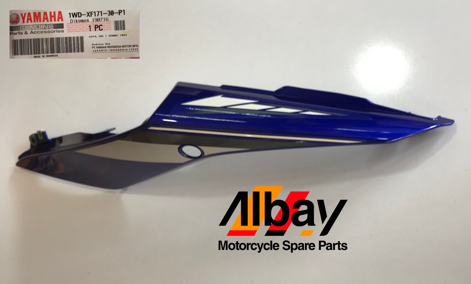 YAMAHA YZF R25 ARKA GRENAJ SOL MAVİ  2015 ORJİNAL