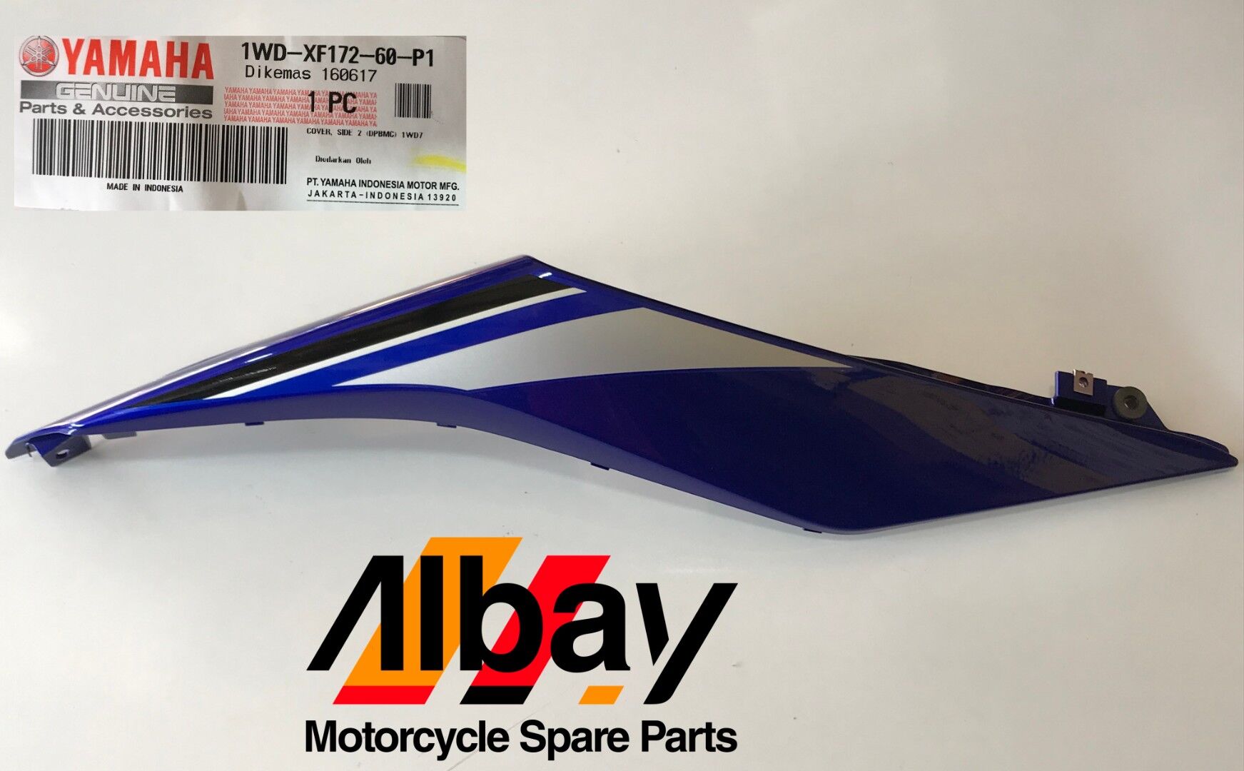 YAMAHA YZF R25 ARKA GRENAJ SAĞ MAVİ 2016 ORJİNAL