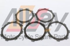YAMAHA CRYPTON DEBRİYAJ BALATA SET 5 ADET İTHAL 1998-2015