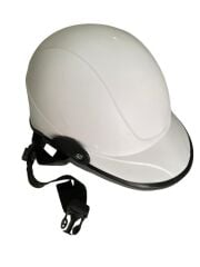 JOKEY KASK MAT BEYAZ-YARIM KASK-UCUZ KASK BEDENSİZ STD