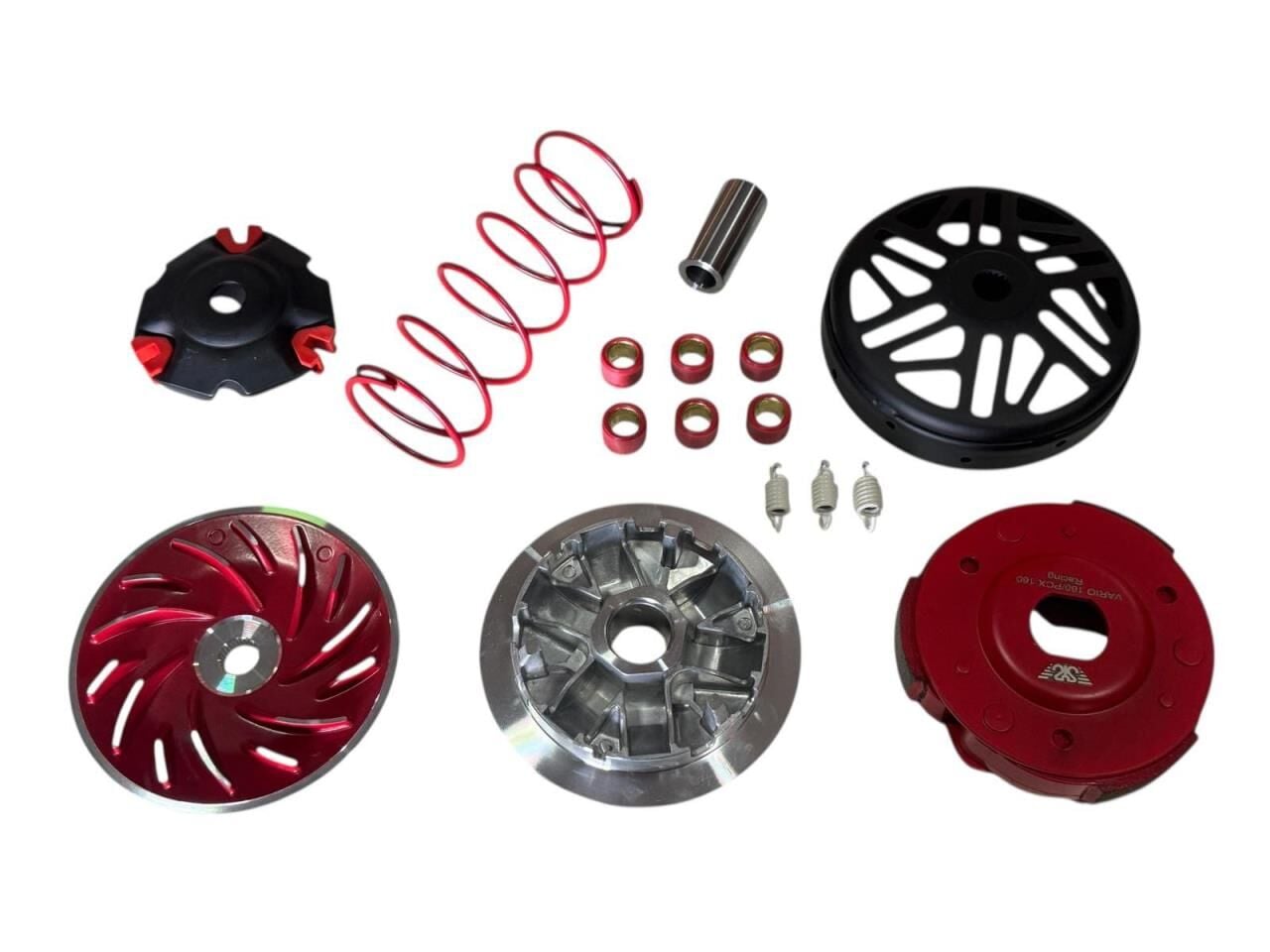 HONDA PCX 125 MODİFİYE KIRMIZI VARYATÖR SET KOMPLE 2021-2024