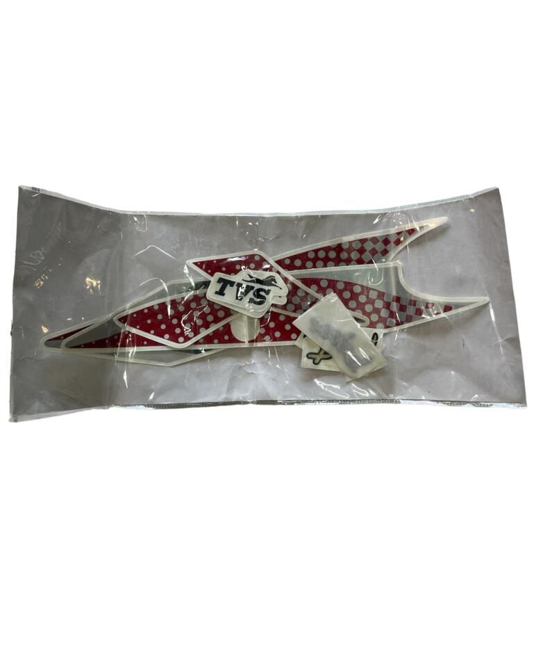 TVS PEP STİCKER SET YENİ MODEL KIRMIZI
