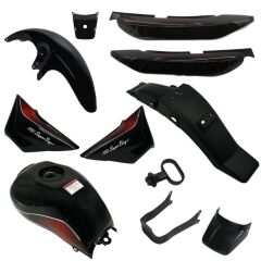 MONDİAL MG SÜPERBOY 100 İ KAPORTA SETİ SİYAH