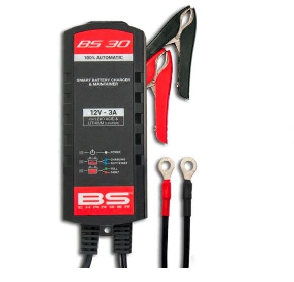 BS30 - AKILLI OTOMATİK AKÜ ŞARJ CİHAZI 12V 3A