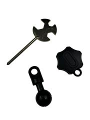 UNİVERSAL TELEFON TUTUCU TİTREŞİM ENGELLEYİCİLİ AYNA BAĞLANTILI