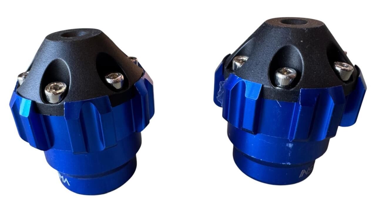 MOTOSİKLET AKS KORUMA DEKOR KAPAK MAVİ İNSİGMA