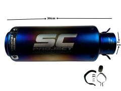 SC PROJECT EGSOZ GÜMÜŞ MAVİ SUSTURUCUSUZ