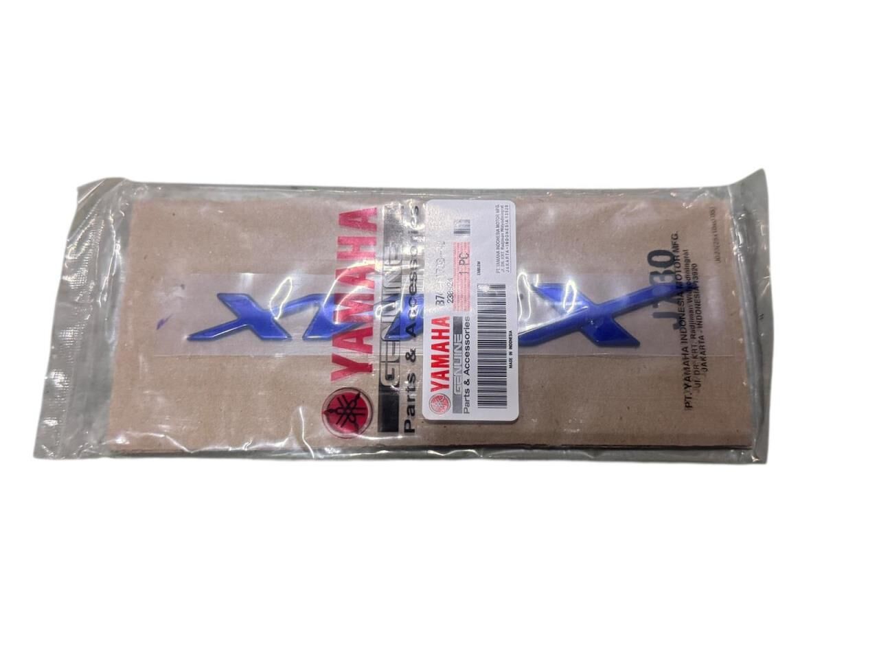 YAMAHA XMAX 250-300 SELE ALTI 3D AMBLEM MAVİ ORJİNAL 2018-2022