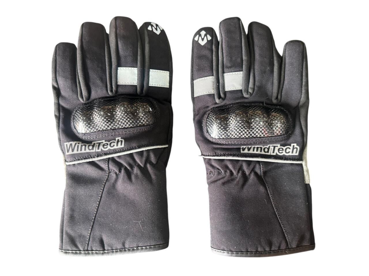 WİNDTECH KORUMALI ELDİVEN CE-EN13594 BELGELİ VOX UZUN MODEL SİYAH GRİ XXL