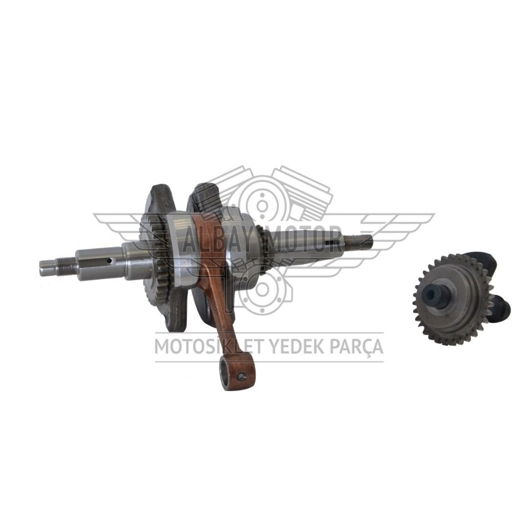 YAMAHA YBR 125 KRANK KOMPLE BALANSÖRLÜ İTHAL 2006-2016