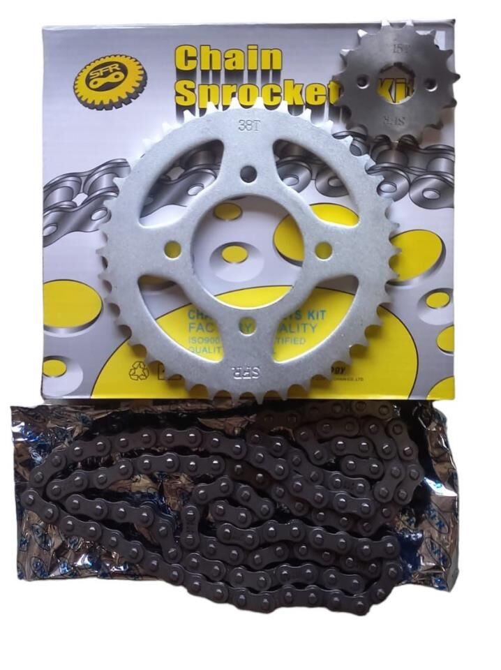 MONDİAL DRİFT 125 ZİNCİR DİŞLİ TAKIM SFR 15-38 T 428-116