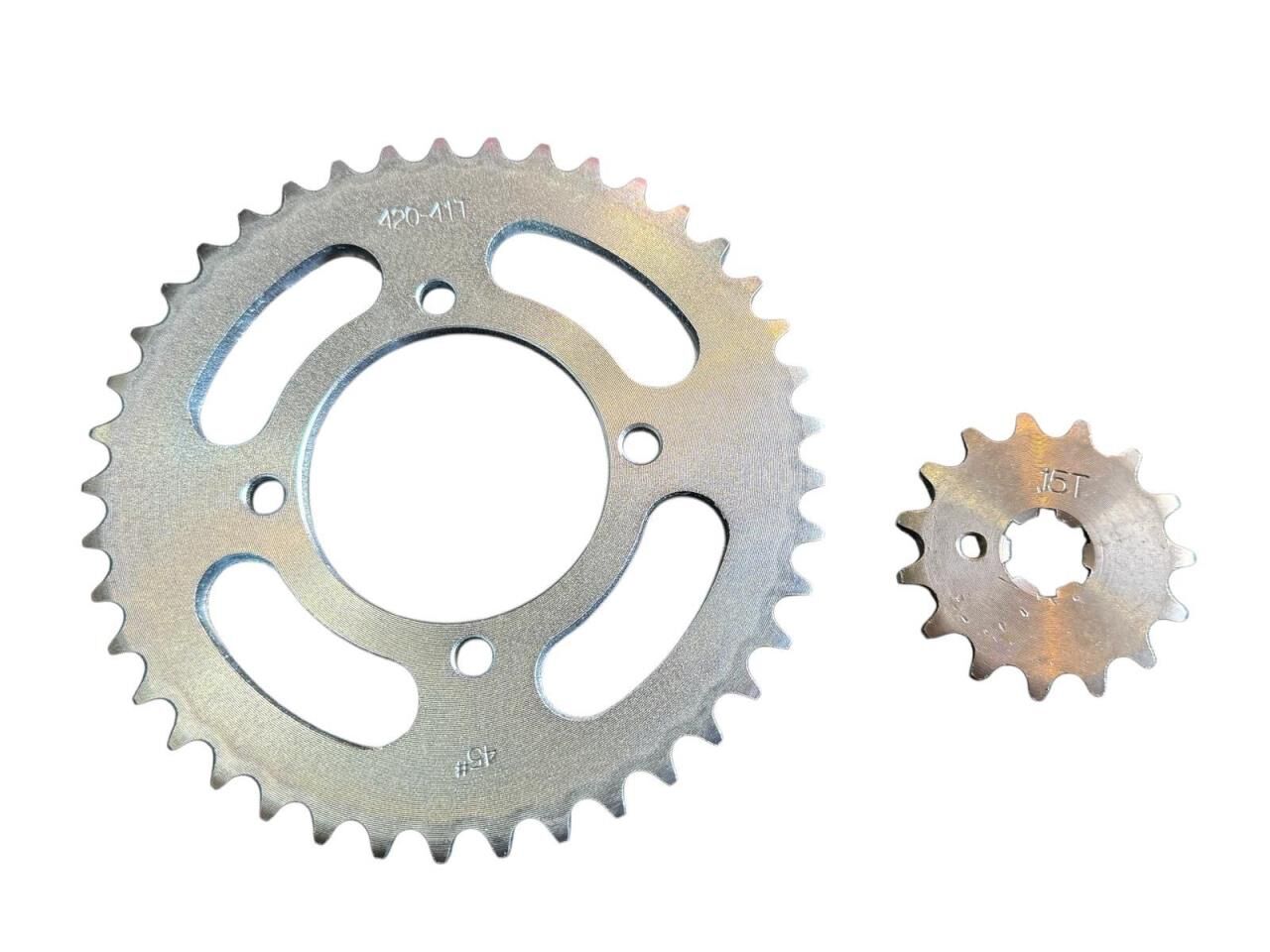 YAMAHA CRYPTON 115 ÖN-ARKA DİŞLİ SET 15-41T 420