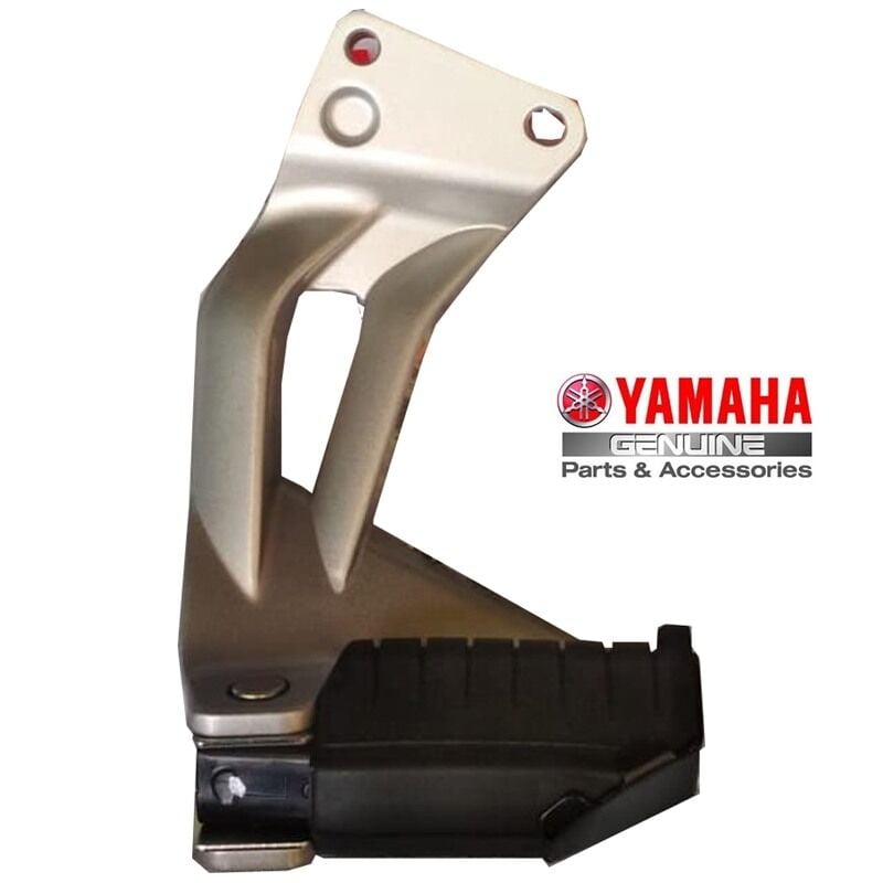 YAMAHA CRYPTON R ARKA BASAMAK BRAKETİ KOMPLE BASAMAKLI GRİ SOL ORJİNAL 2005-2008
