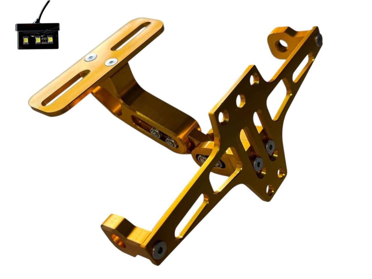 KATLANIR PLAKALIK CNC LEDLİ GOLD