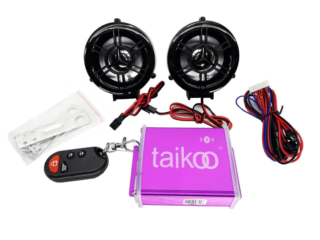 MOTOSİKLET MP3 ÇALAR-RADYO -BLUETOOTH-ALARM YÜKSEK SES USB SD KART GİRİŞLİ