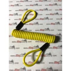 MOTOSİKLET DİSK KİLİT HATIRLATMA KABLOSU SARI