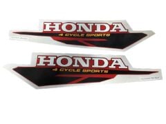 HONDA TİTAN DEPO STİCKER KIRMIZI ORJİNAL 1996