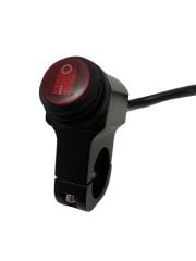 MOTOSİKLET GİDONUNA TAKILABİLİR AÇ-KAPA BUTONU DÜĞMESİ ALÜMİNYUM