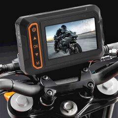 KNMASTER MOTOCAM 1000 Çift Kameralı Motosiklet DVR Sistemi