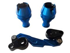 EGSOZ KORUMA TAKOZU CNC MAVİ NMAX-XMAX-PCX