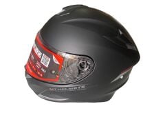 MT TARGO PRO SOLİD A1 MAT BLACK SİYAH KASK S BEDEN