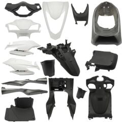 HONDA ACTİVA S  KAPORTA SET 16 PARÇA BEYAZ ESKİ MODEL SELE KİLİTLİ